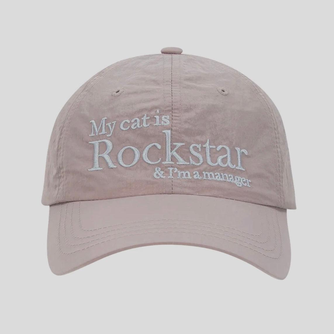 Wonwoo Pick! Rockstar cat Nylon cap