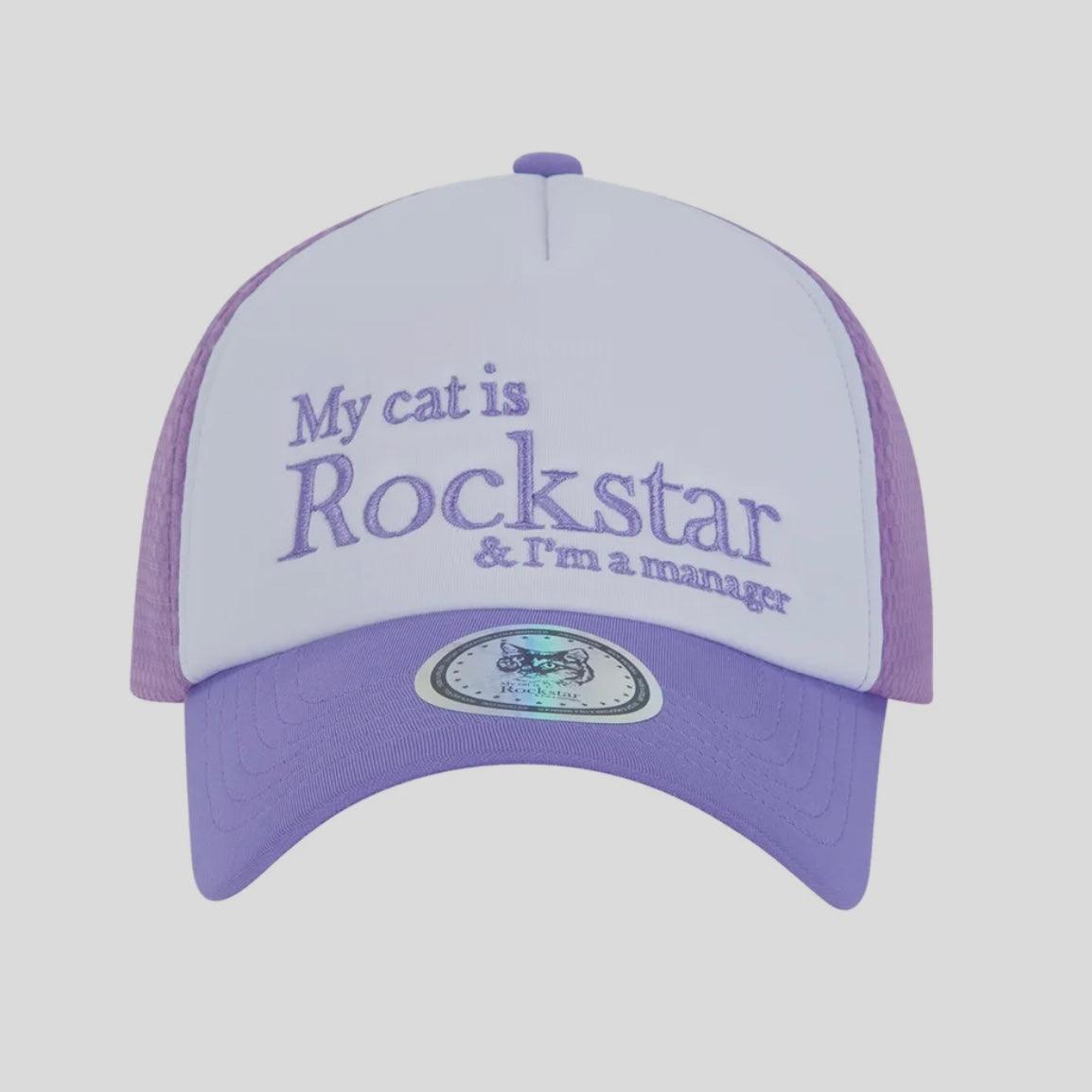 Wonwoo Pick! Rockstar cat Nylon cap