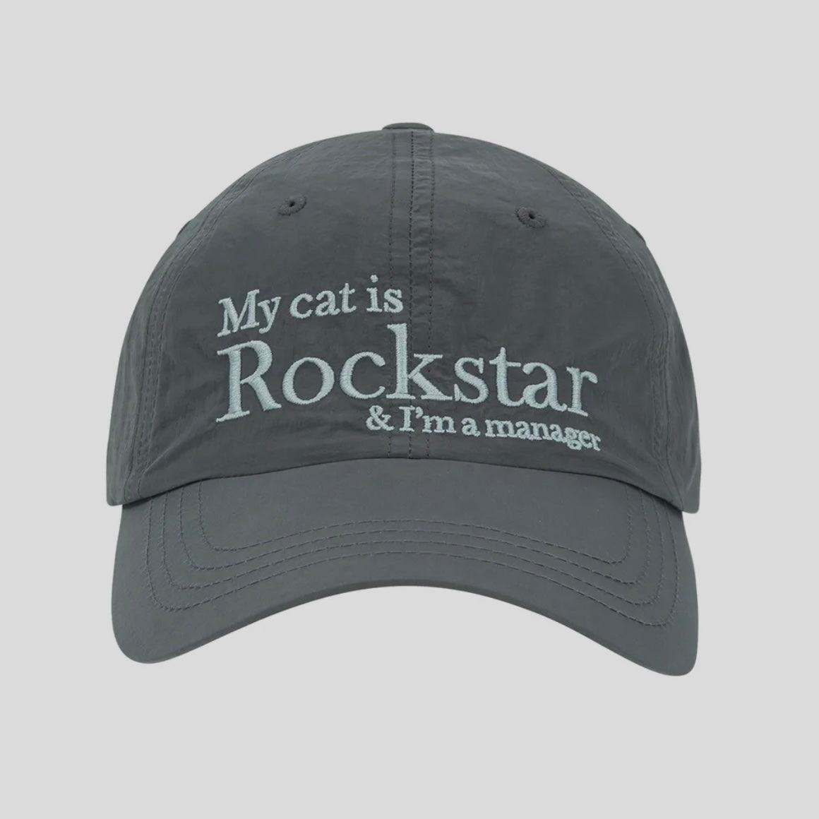 Wonwoo Pick! Rockstar cat Nylon cap