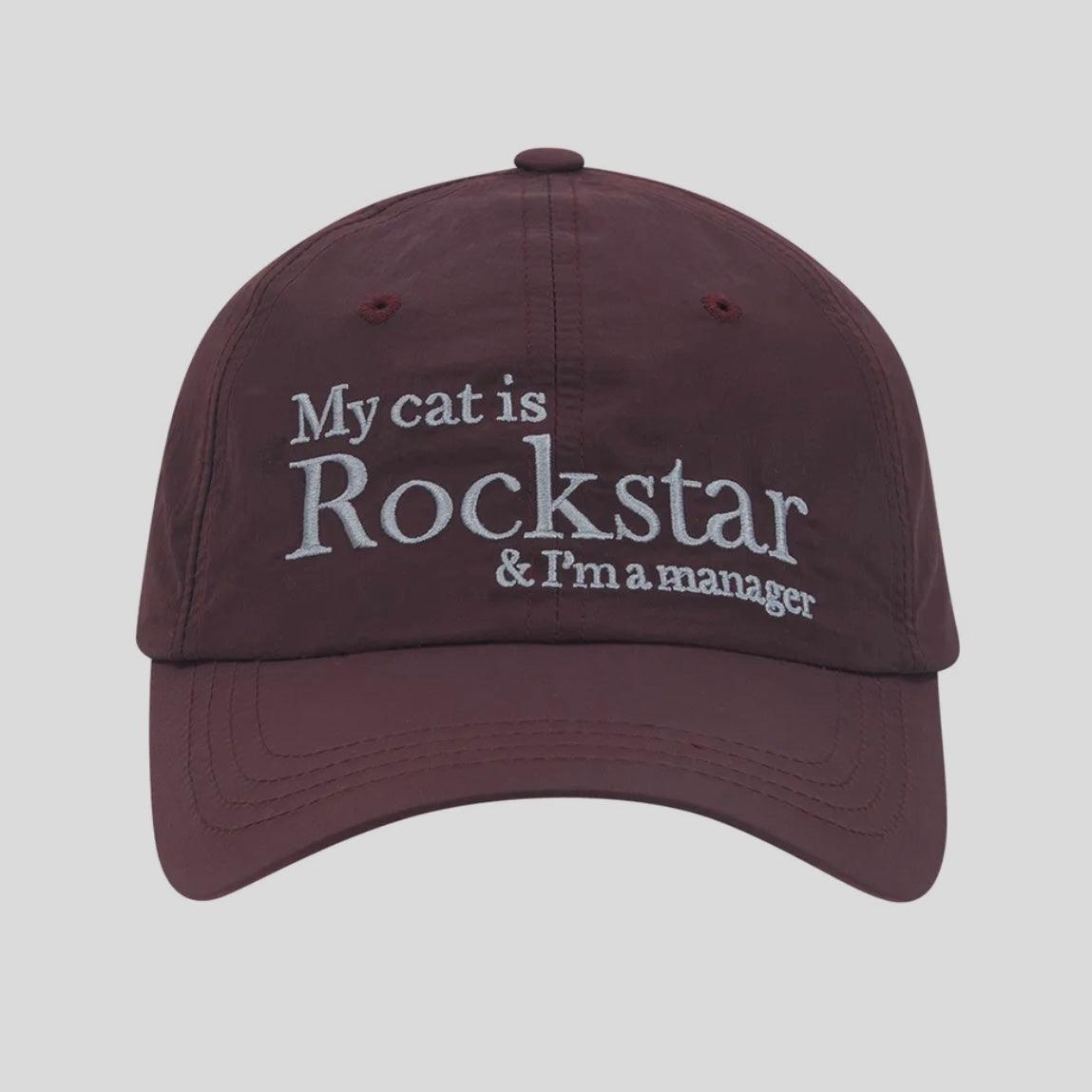 Wonwoo Pick! Rockstar cat Nylon cap
