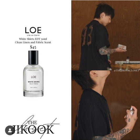 Are you sure?! Jungkook use/Rohe Peach and T EDT 50 ml