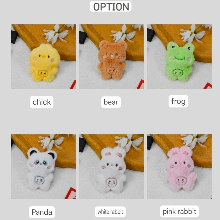 Cute Mini Animal Doll Keyring