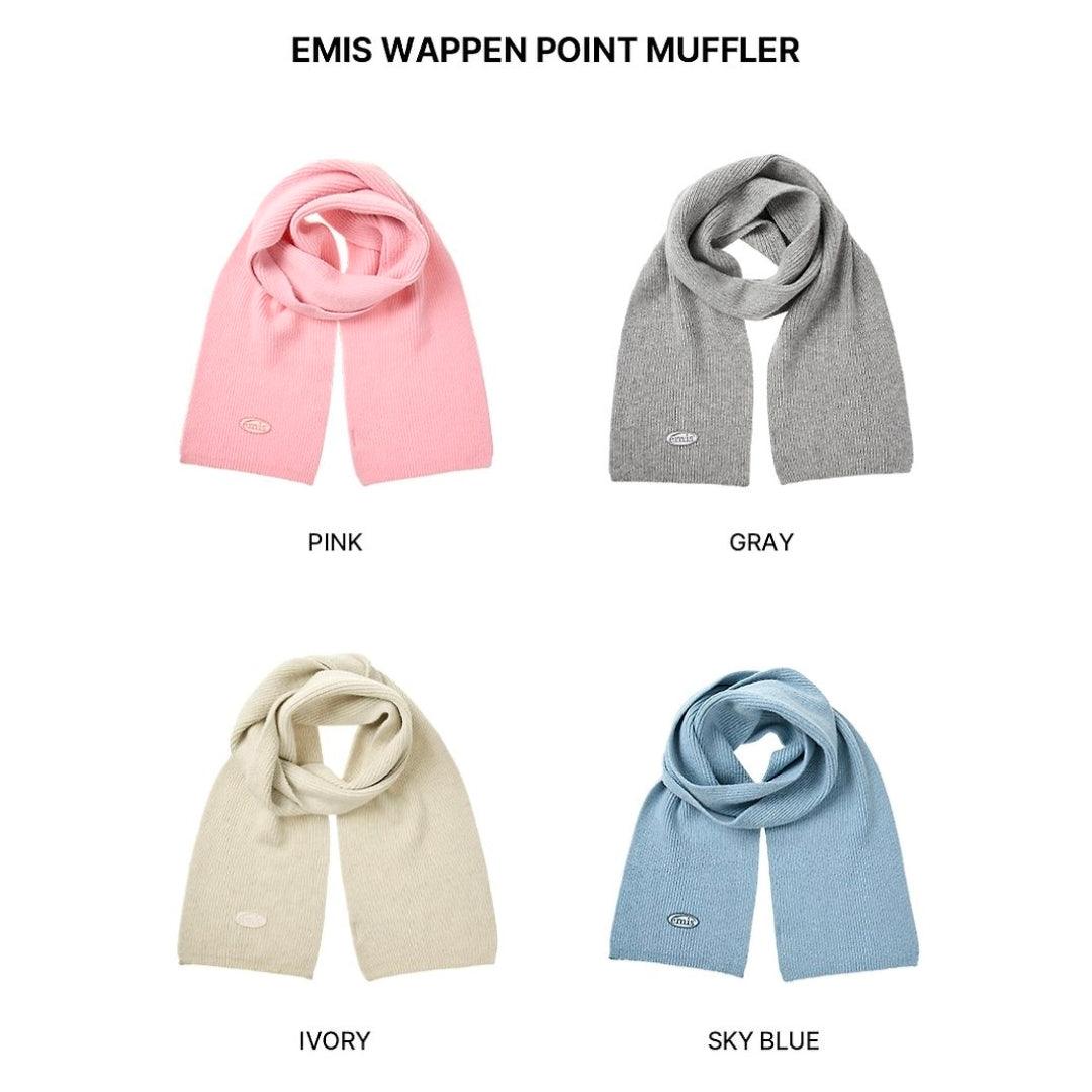 EMIS WAPPEN POINT MUFFLER 4 TYPES