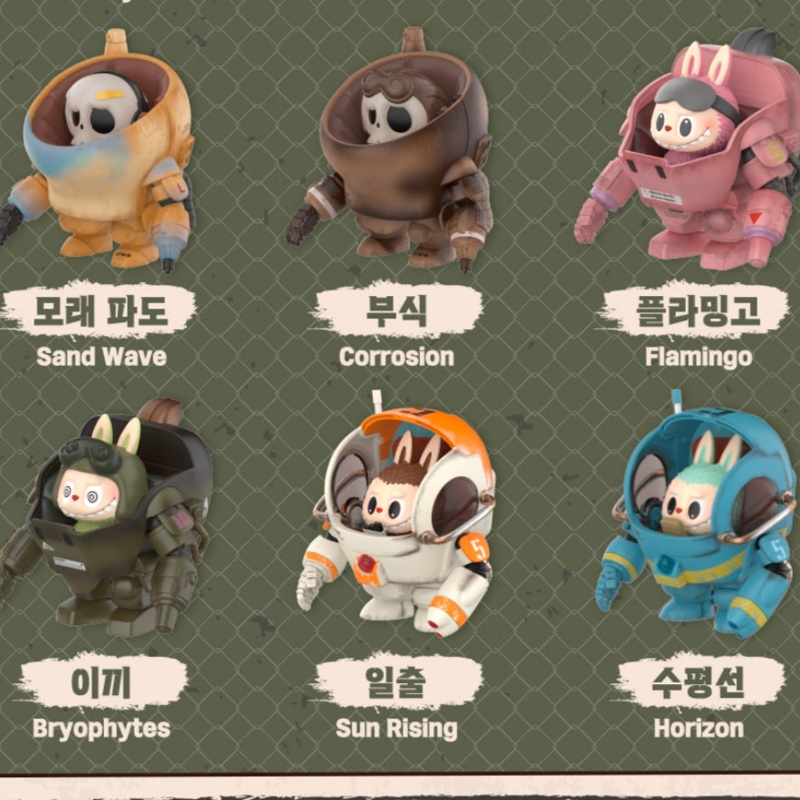 Labubu X Maschinen Krieger Series