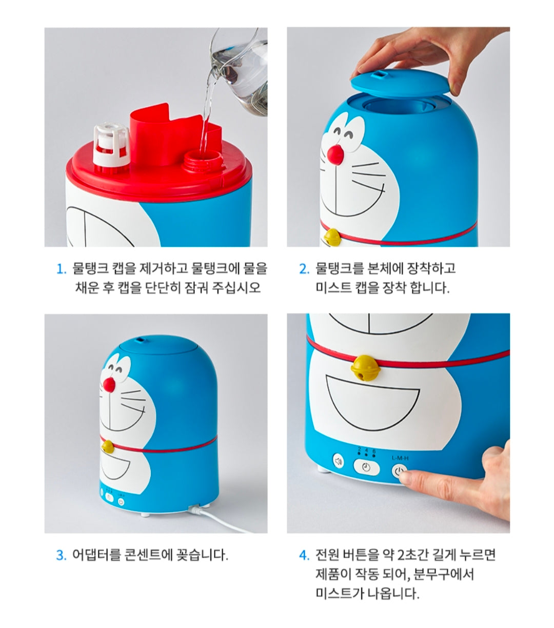 Doraemon Ultrasonic Humidifier 1.5L