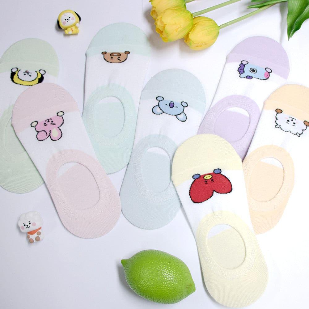BT21 Character Ankle Socks