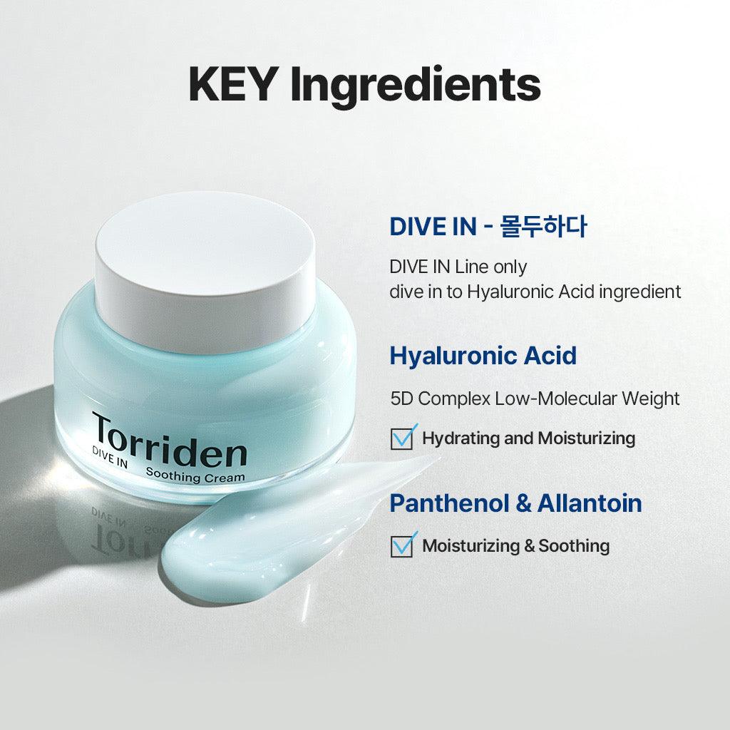 TORRIDEN x Ganadi Dive In Soothing Cream 100ml x2 (+ Doll Keychain)