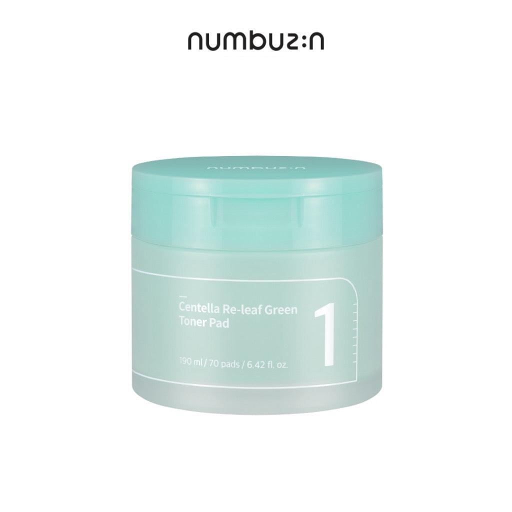 NUMBUZIN Centella Re-leaf Green Toner Pad