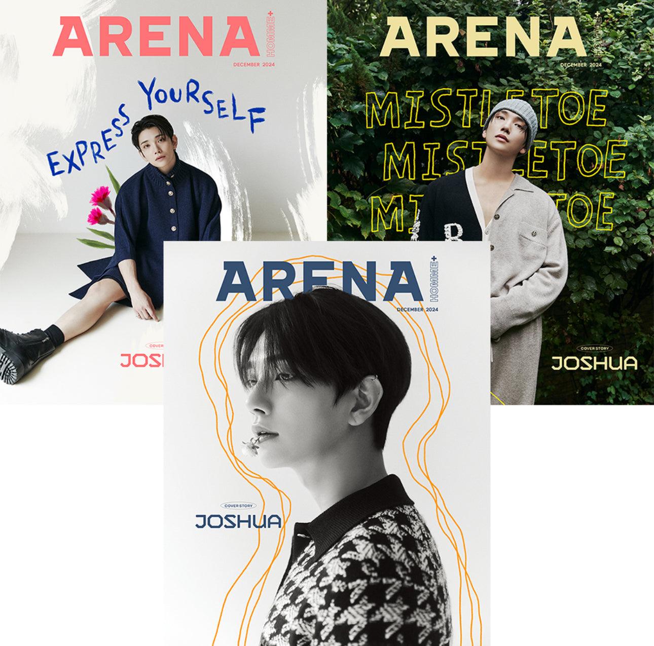 【预购】Seventeen - Joshua - ARENA HOMME+ 2024年12月