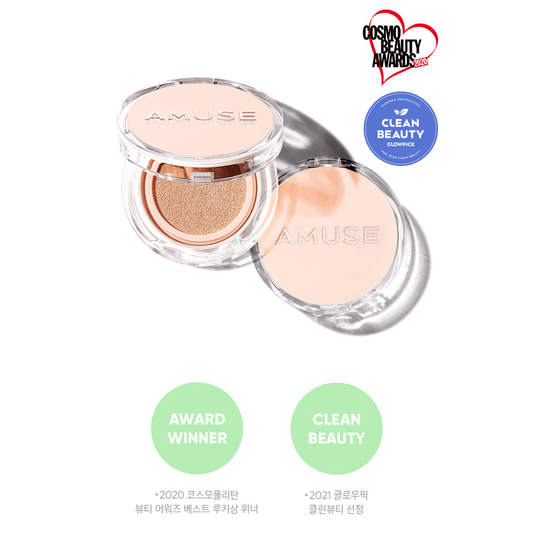 AMUSE Skin Tune Vegan Cover Cushion SPF45 PA++