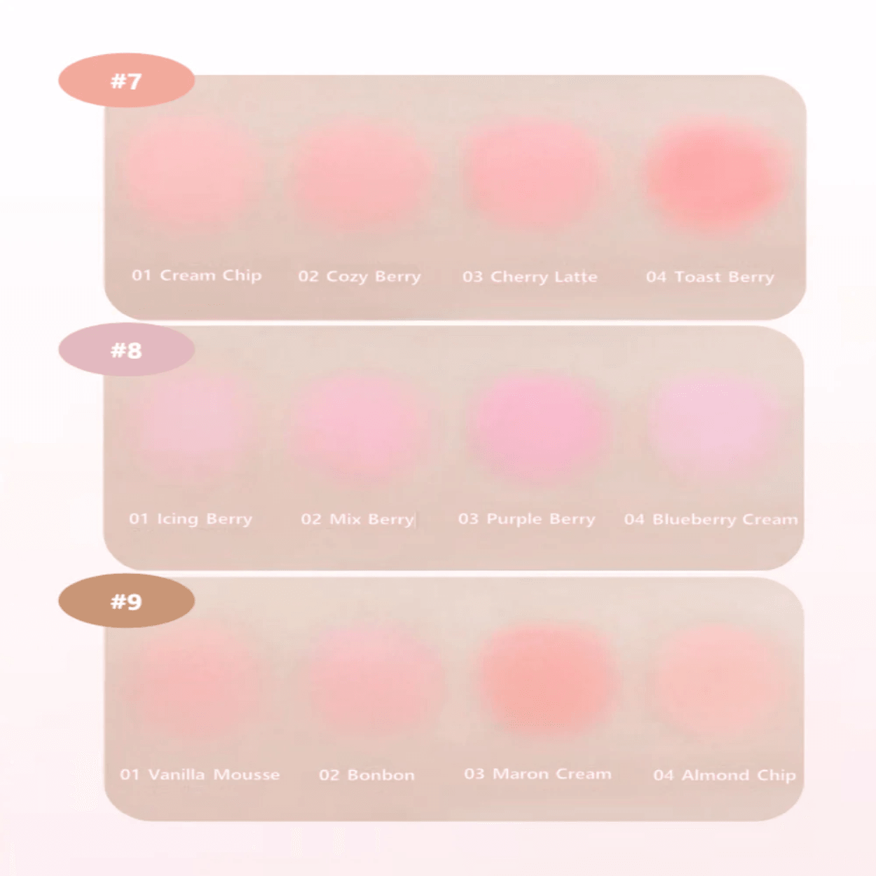DASIQUE Blending Mood Cheek (NEW Ice Cream Edition)