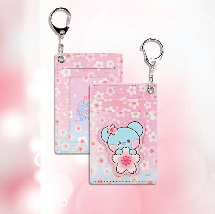 BT21 Cherry blossom minini card holder
