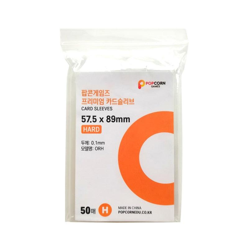 50pcs Clear Photocard Card Sleeves Hard Protector