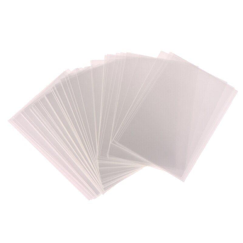 50pcs Clear Photocard Card Sleeves Hard Protector