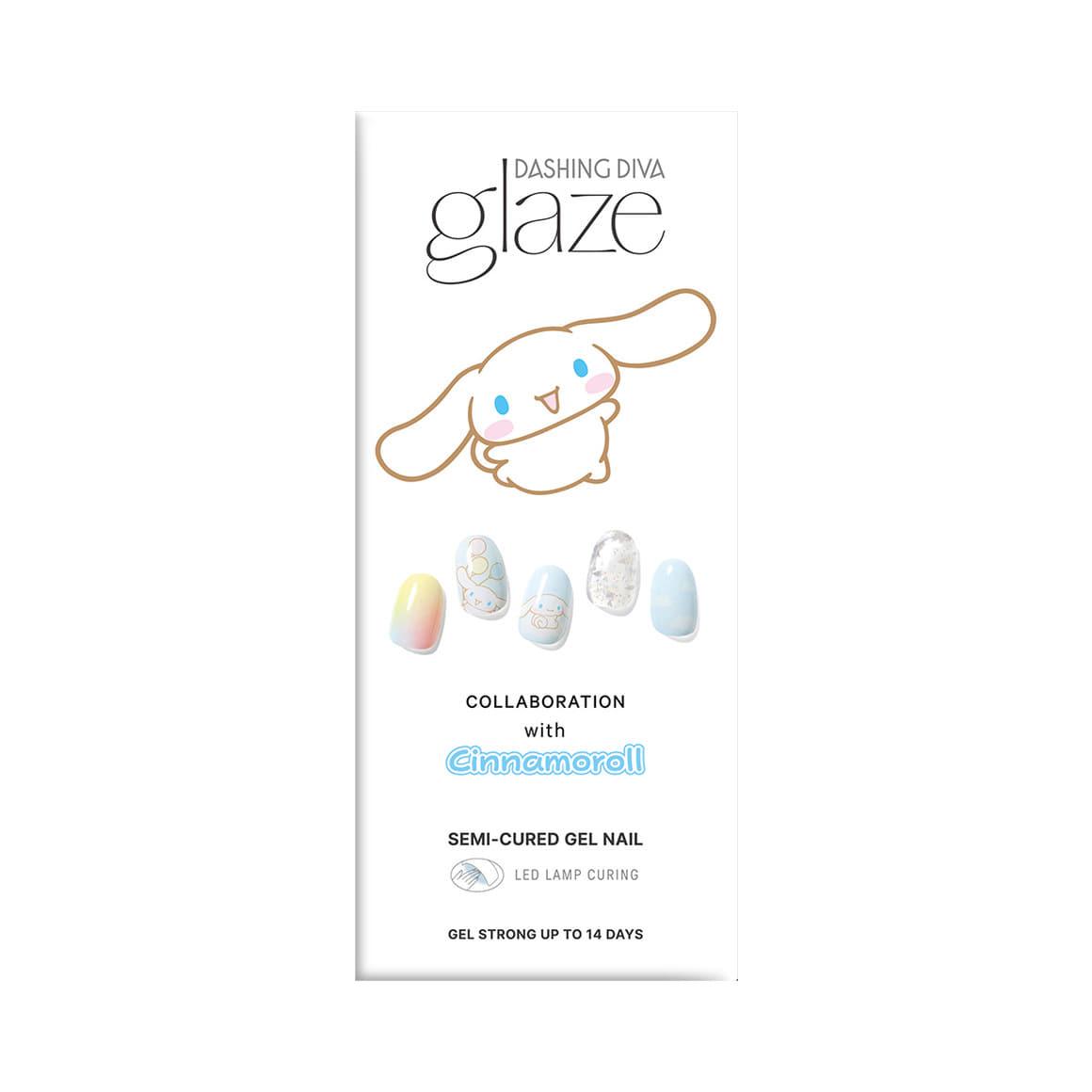 Dashing Diva x Sanrio Glaze Cinnamoroll/ Hello Kitty (Limited Edition)