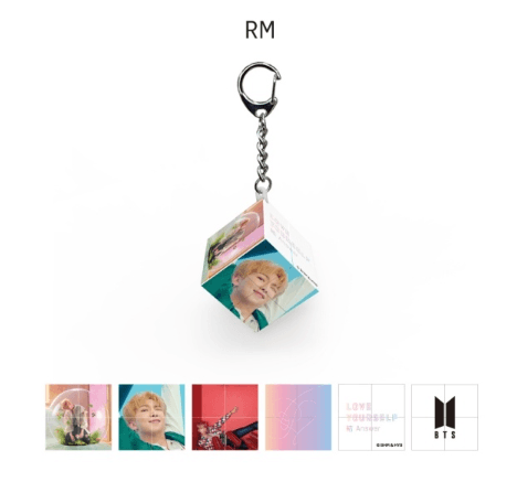 BTS Mini Cube Keyring (YOURSELF 結 ‘Answer’)
