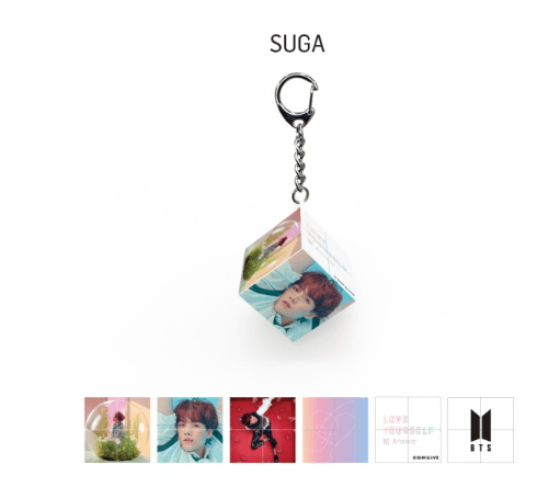 BTS Mini Cube Keyring (YOURSELF 結 ‘Answer’)
