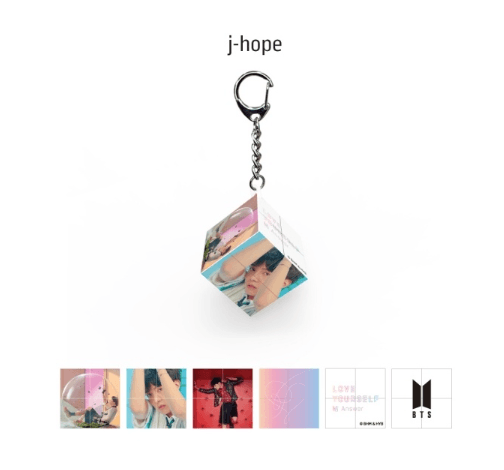 BTS Mini Cube Keyring (YOURSELF 結 ‘Answer’)
