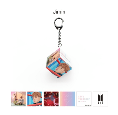 BTS Mini Cube Keyring (YOURSELF 結 ‘Answer’)