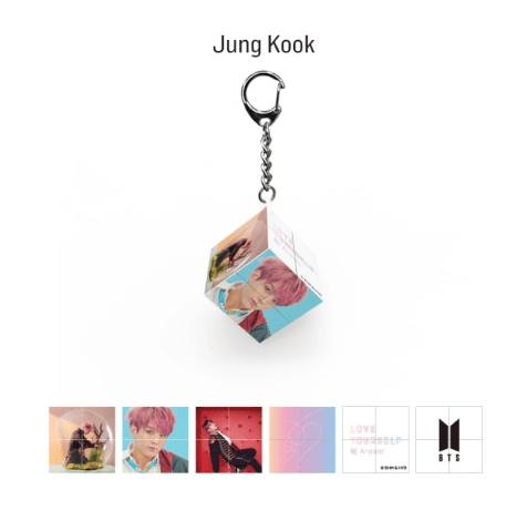 BTS Mini Cube Keyring (YOURSELF 結 ‘Answer’)
