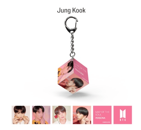 BTS Mini Cube Keyring (MAP OF THE SOUL : PERSONA)