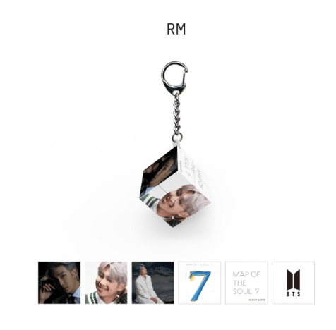 BTS Mini Cube Keyring (MAP OF THE SOUL 7)