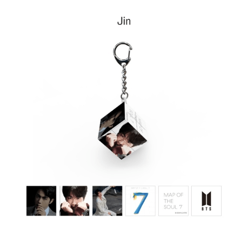 BTS Mini Cube Keyring (MAP OF THE SOUL 7)