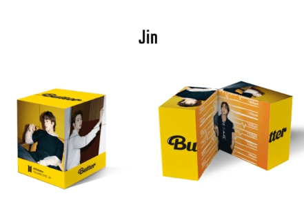 BTS Folding Cube (Butter)
