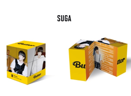 BTS Folding Cube (Butter)