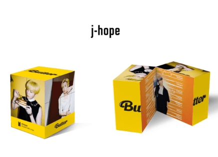 BTS Folding Cube (Butter)