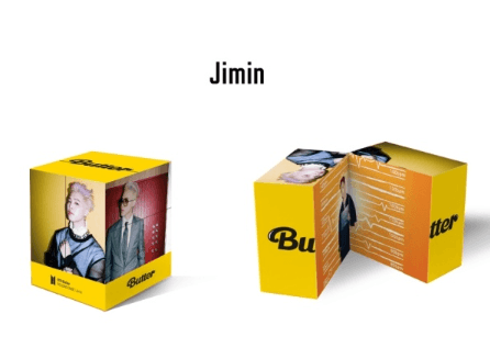 BTS Folding Cube (Butter)