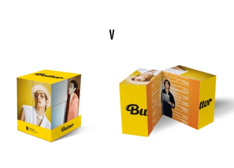BTS Folding Cube (Butter)