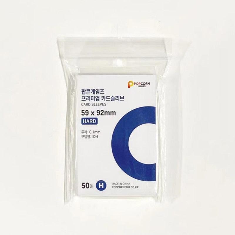 50pcs Clear Photocard Card Sleeves Hard Protector
