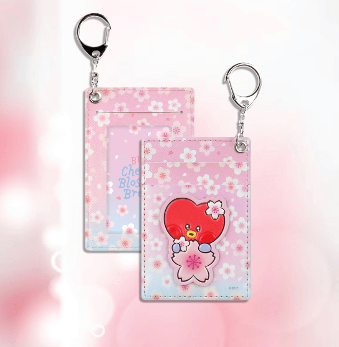 BT21 Cherry blossom minini card holder
