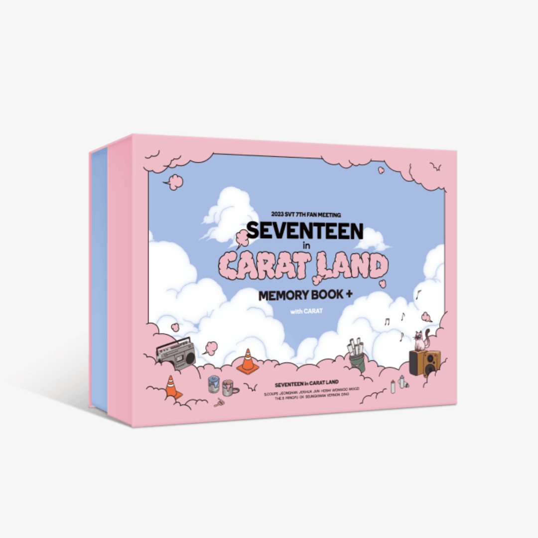 2023 SEVENTEEN 7TH FAN MEETING <SEVENTEEN in CARAT LAND> MEMORY BOOK+ DIGITAL CODE