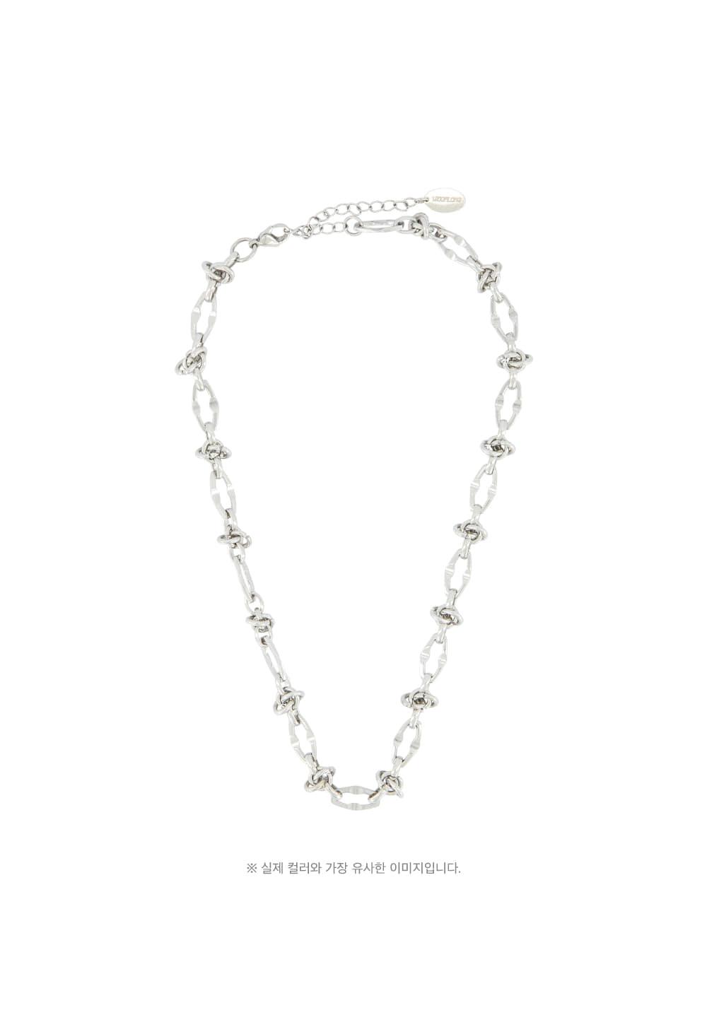 Casting necklace - SILVER