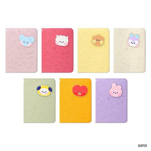 BT21 Minini Leather Patch Passport Cover S (New Mang Design!)