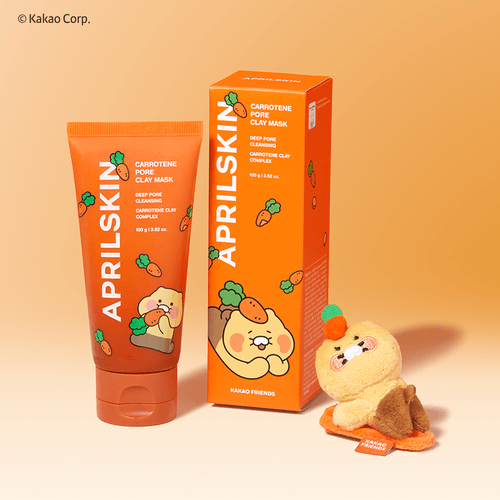 Kakao & April Collab Carotene Pore Mud Pack (+ Hairpin Gift)