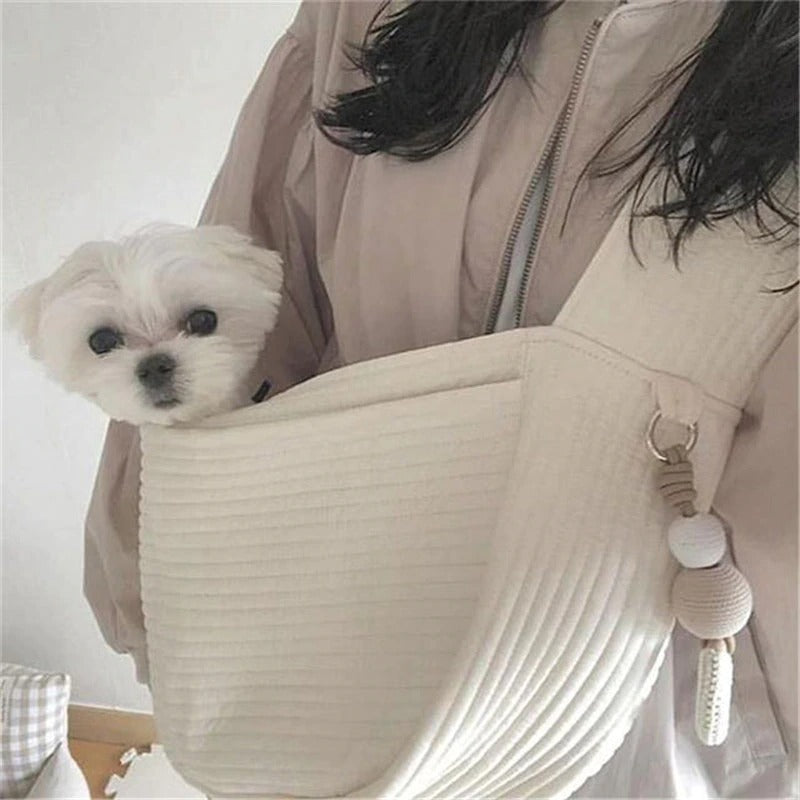 Small Pet Travel Tote Bag- Outdoor Travel Handbag Carrier With Multiple Pockets, Breathable Mesh And Soft Cushion