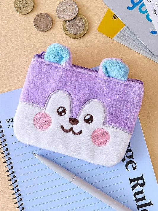 BT21 BABY ZIPPERED POCKET WALLET DAILY BASIC