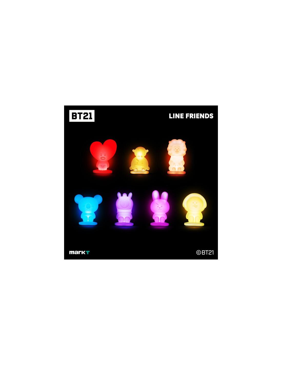Bt21 Light Up MINISO BT21 COLLECTION LIGHT-UP KEYCHAIN CHIMMY