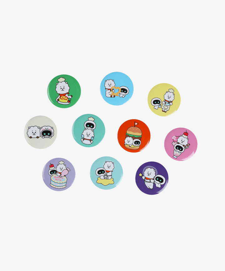 Wootteo x RJ Can Badge (Random)