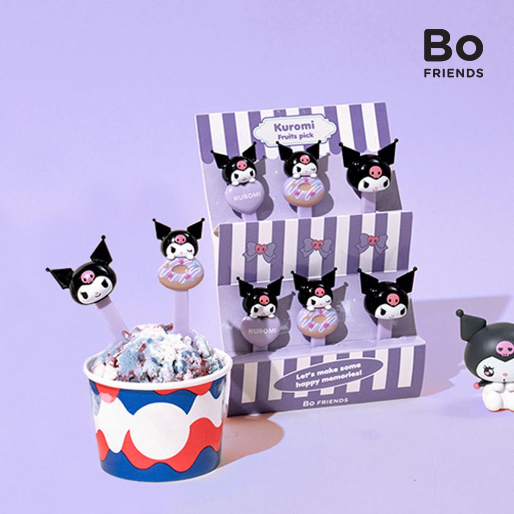 Sanrio Characters Lunch Box Dessert Fork Picks 6pcs