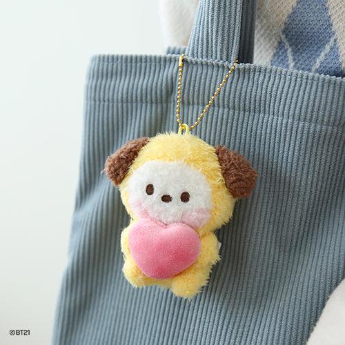 BT21 Minini Doll Keyring Heart