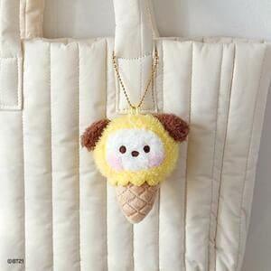 BT21 Minini Doll Keyring Ice Cream