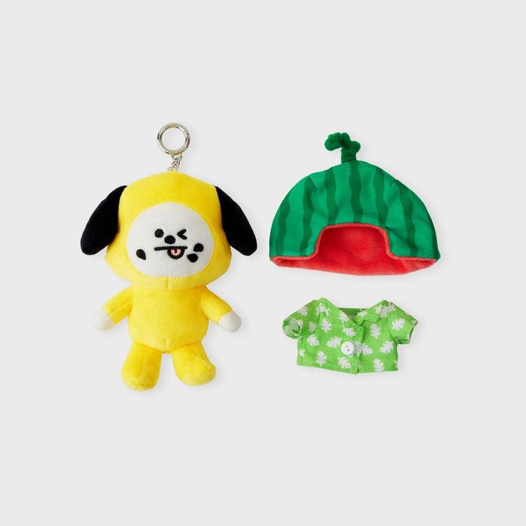 BTS FESTA Baby BT21 Summer Rain Bag Charm Doll
