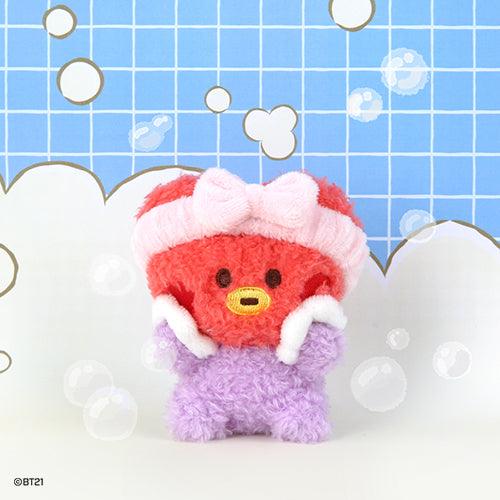 BT21 Minini Plush Keyring - Bath Time