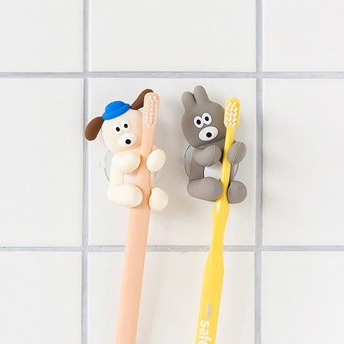 Brunch Brother Bunny & Puppy Silicone Holder
