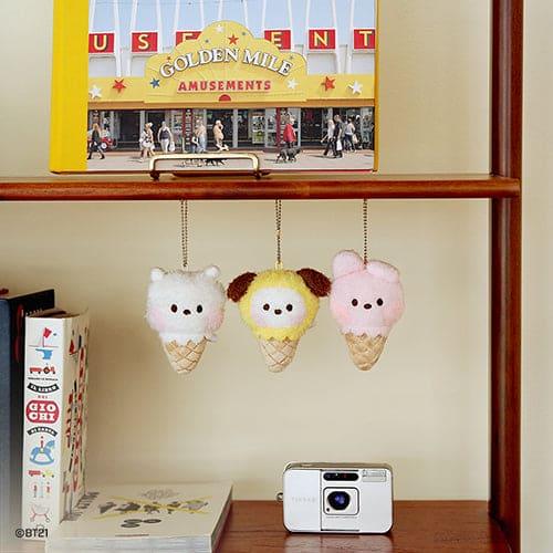 BT21 Minini Doll Keyring Ice Cream