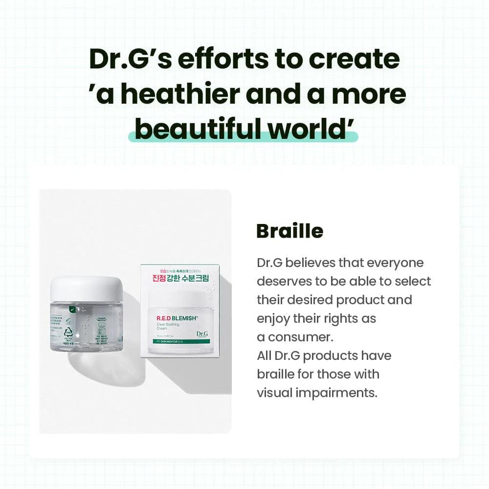 Dr.G Red Blemish Clear Soothing Cream 70ml + 30ml Special Set
